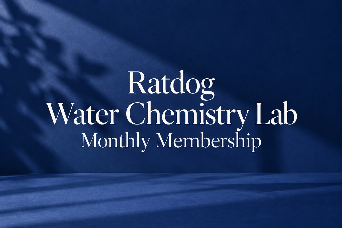 3. Ratdog Water Chemistry Lab Membership - Digital Product