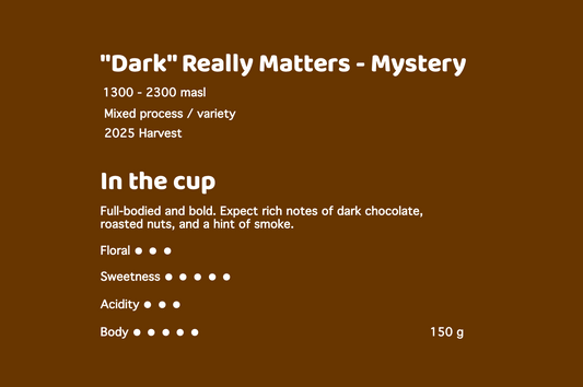 ''Dark'' Really Matters - Mystery Variety