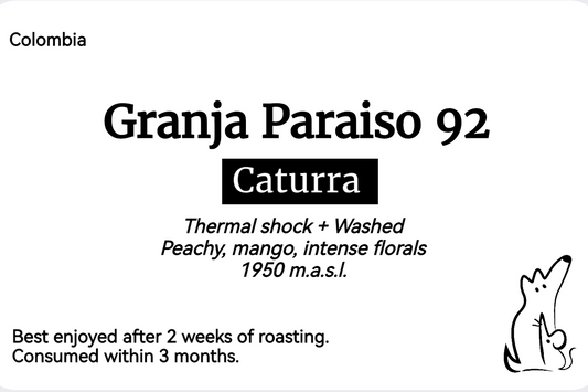 Caturra - Colombia - Granja Paraiso 92
