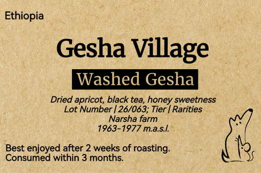 [Limited release] Washed gesha - Gesha Village Rarities 26/063