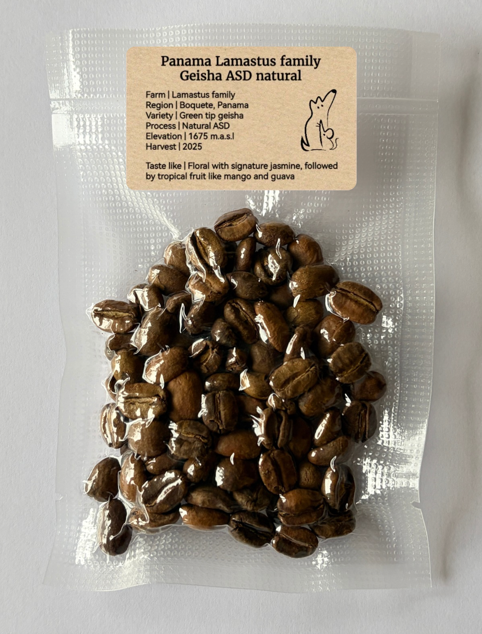 [Limited Release] Geisha ASD Natural - Panama - Lamastus Family - 15 g
