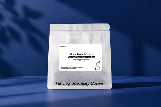 Striped red bourbon - Colombia - Santa Barbara